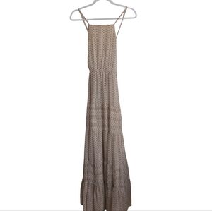 Forever 21 Spaghetti Strap Floral Print Layered Maxi Dress- size M